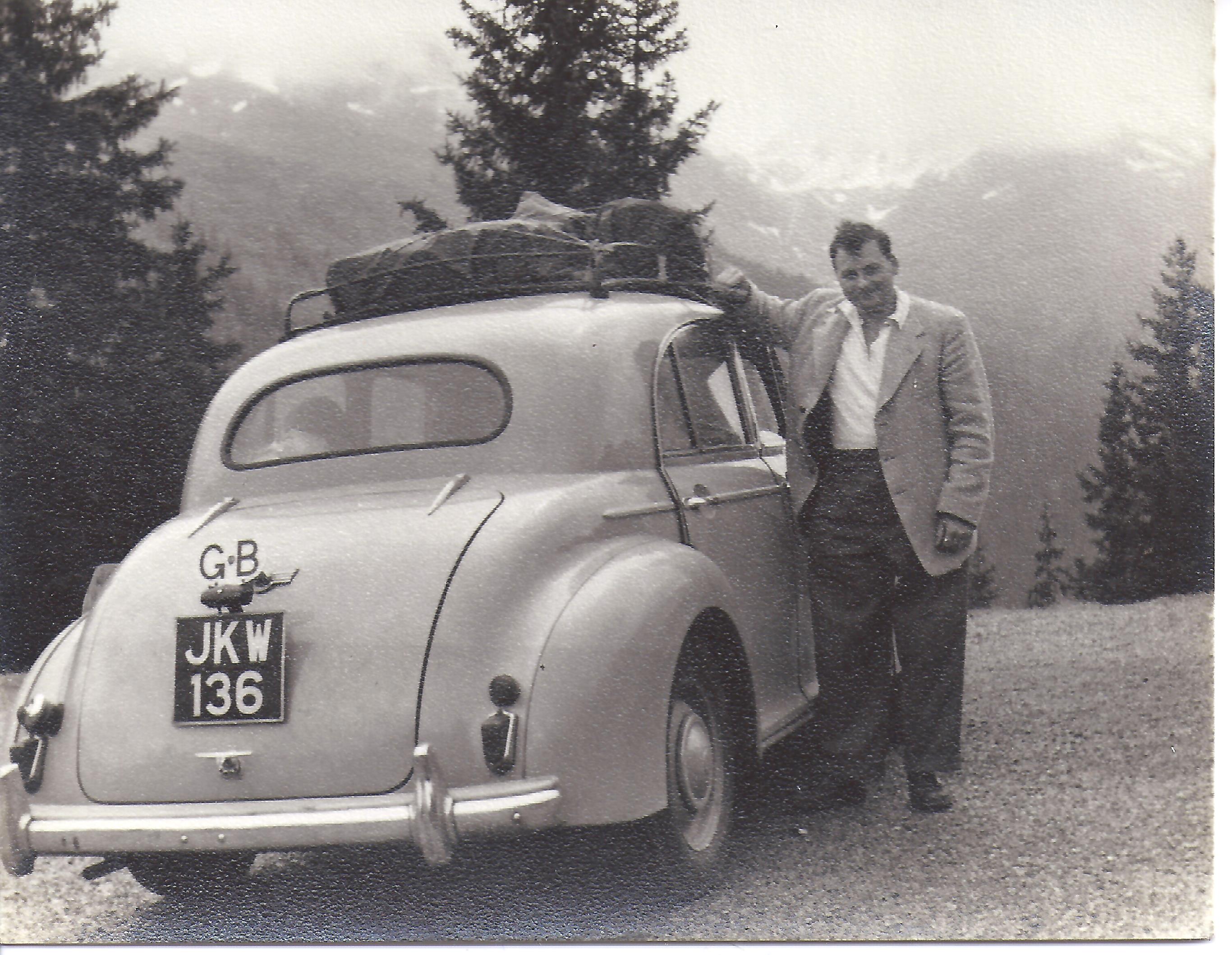 Walley with JKW136 in the mountains